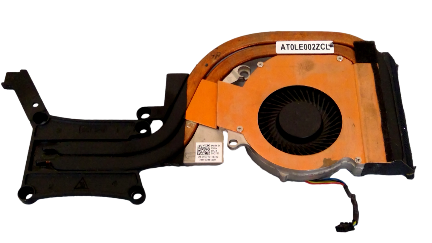 Dell Latitude E6430 09C7T7 9C7T7 AT0LE002ZCL 52T13 CPU Cooling Fan with Heatsink