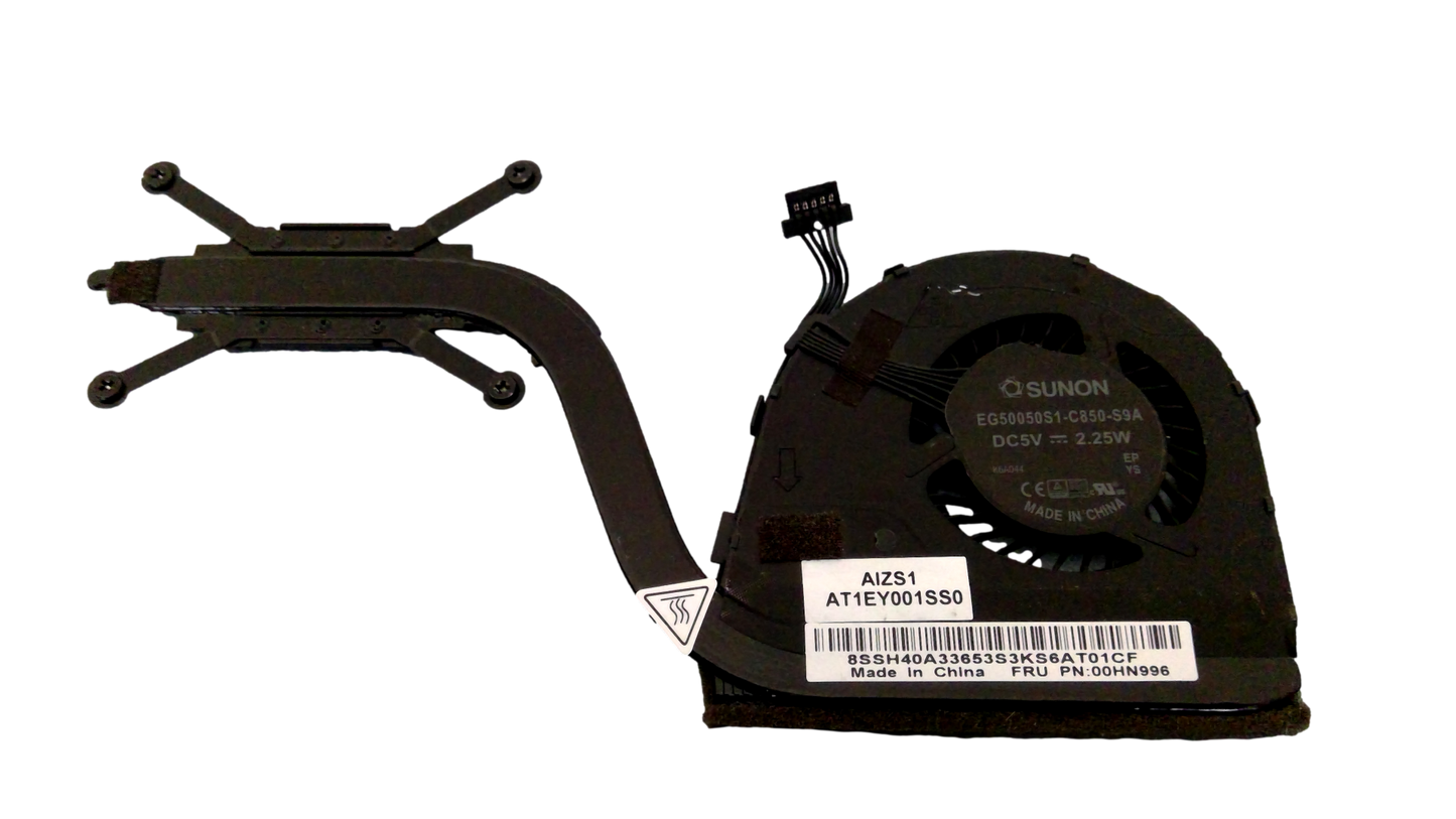 Lenovo ThinkPad Yoga 260 12.5" Laptop Cooling Fan W/ Heatsink 00HN996