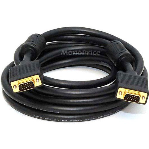 New Monoprice Male to Male VGA Cable 15ft Cable