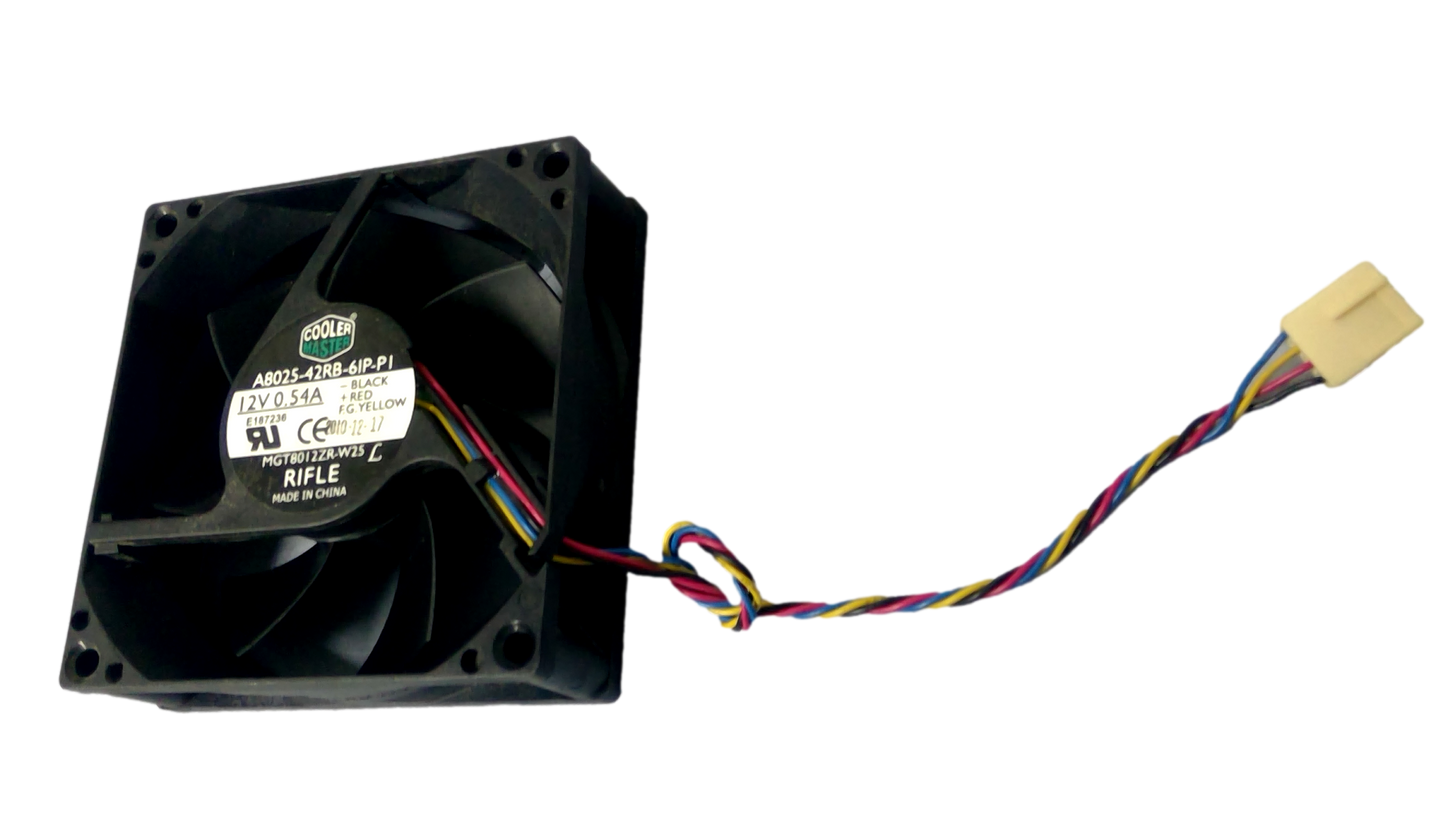COOLER MASTER A8025-42RB-6IP-PI 12V 0.54A E187236 MGT8012ZR-W25 RIFLE FAN