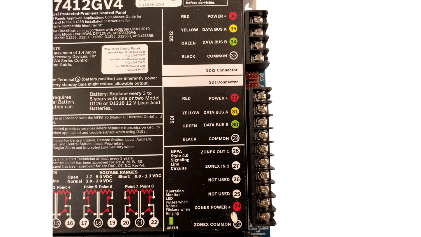 Bosch D7412GV4 Control Communicator