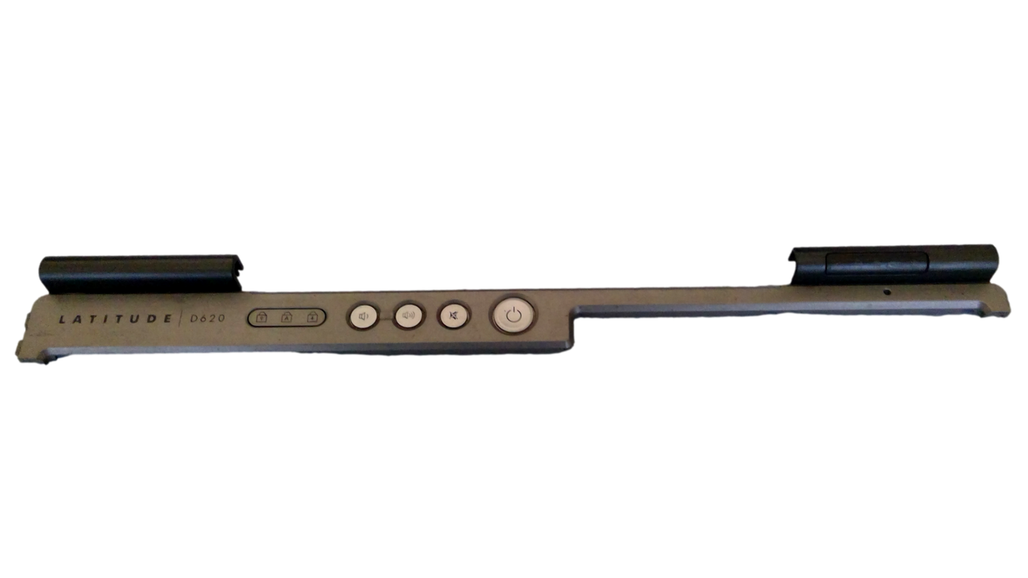 Latitude D620 Center Control Power Button Hinge Cover WD614