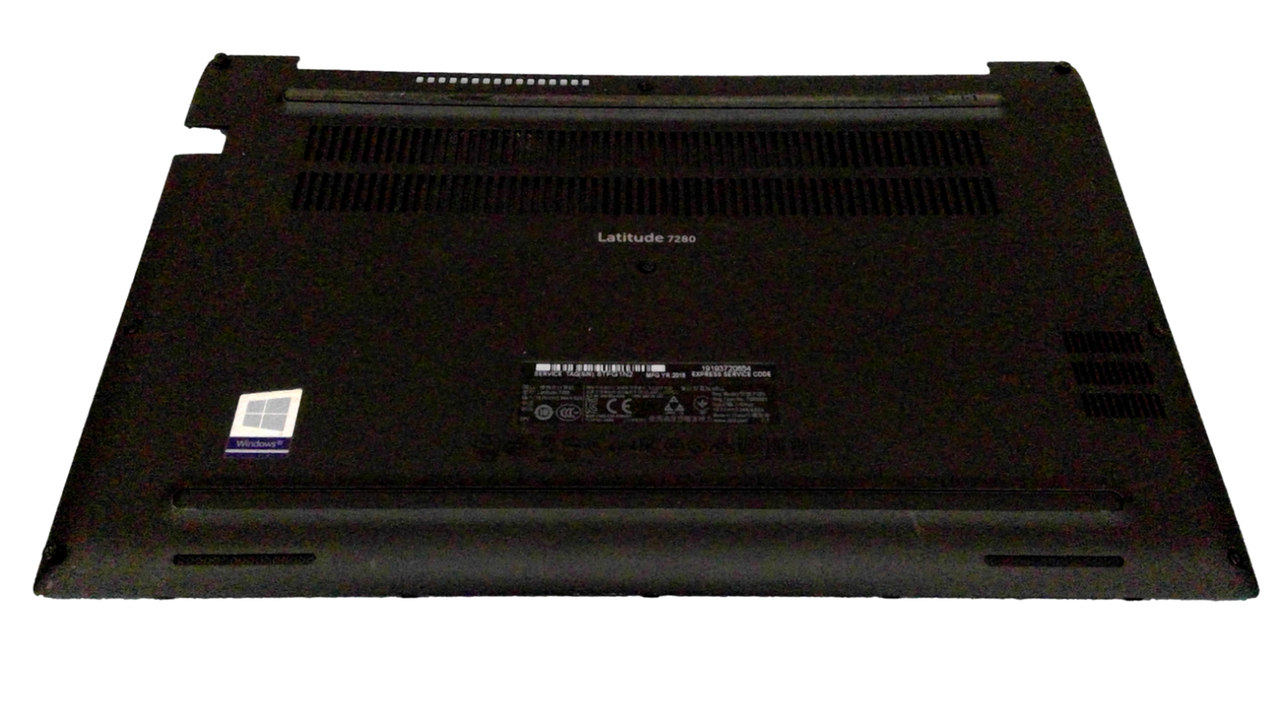 Dell Latitude 7280 Laptop Bottom Case Cover Black Assembly JMJ71