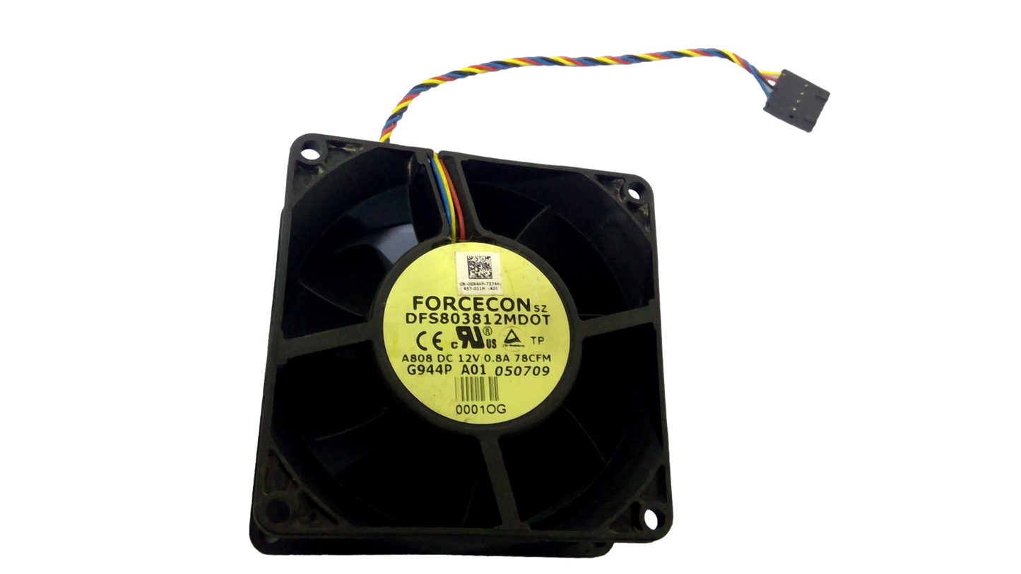 FORCECON DFS803812MDOT A808 DC12V 0.8A 78CFM G944P A01 050709 FAN
