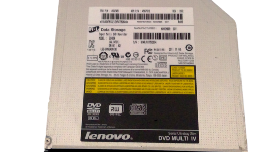 Lenovo Thinkpad T420s T430s DVD Drive with Bezel 45N7451 45N7512 REV. 202