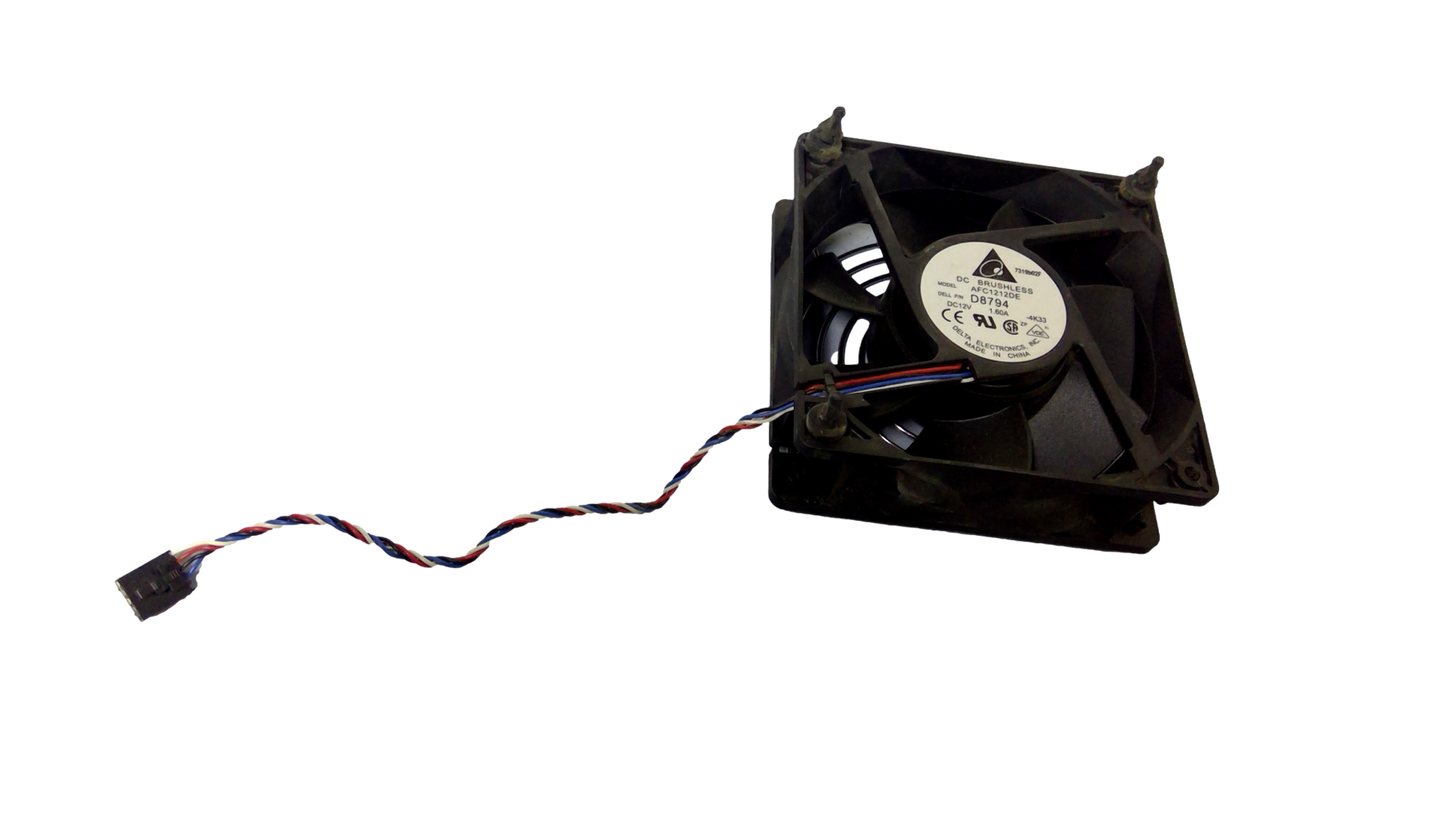 Delta Electronics Fan AFC1212DE DELL D8794 12V  Extreme HI Speed Fan, DELL 5PIN