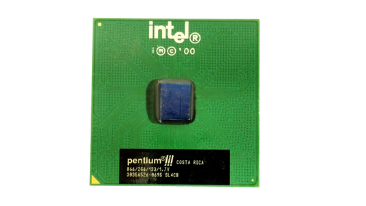 Intel Pentium III CPU Computer Processor SL4CB 1.7V 866MHz 256K Socket 370