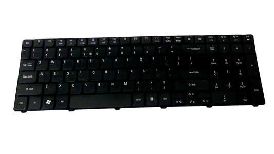 Black Laptop Keyboard for Acer V104702AS3 PK130C91100