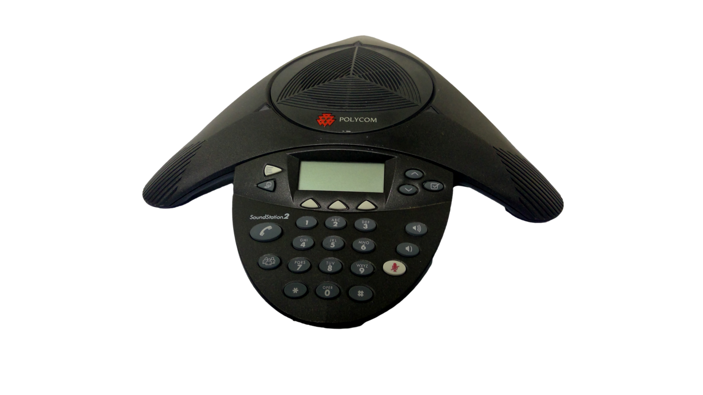 Polycom SoundStation 2 Corded Conference Phone Non-Expandable