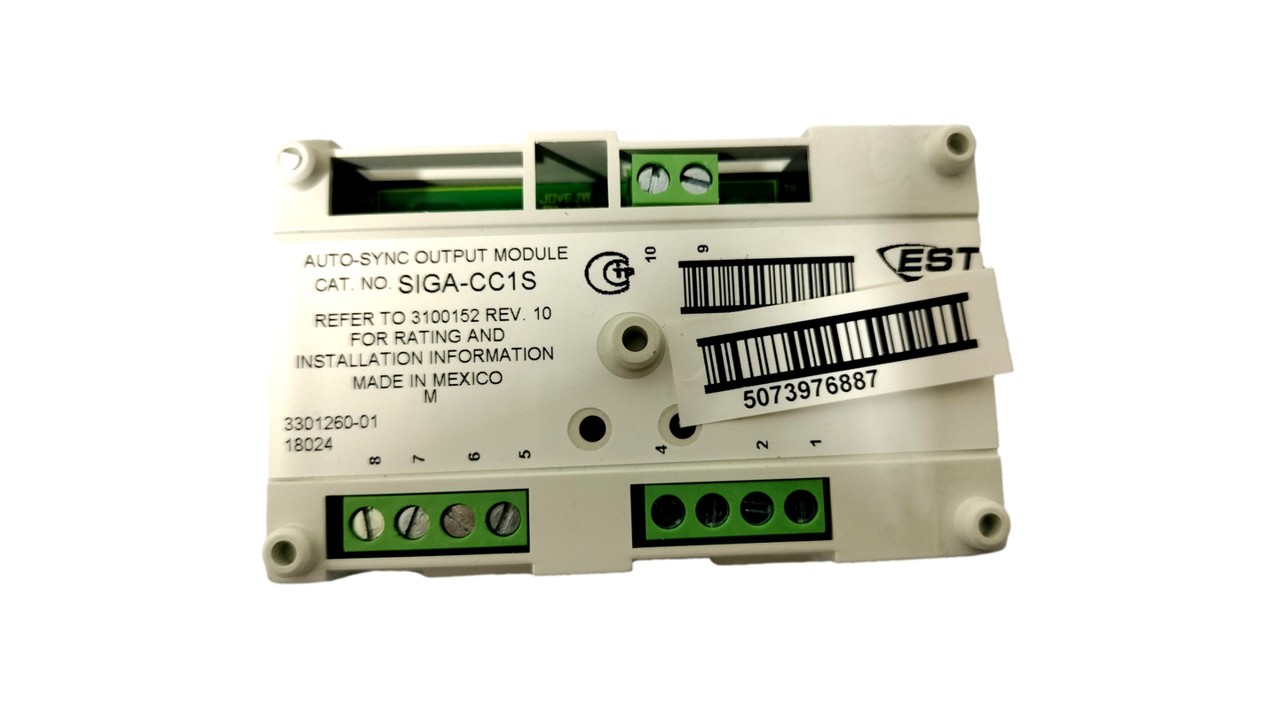 NEW EDWARDS EST SIGA-CC1S SYNC OUTPUT MODULE