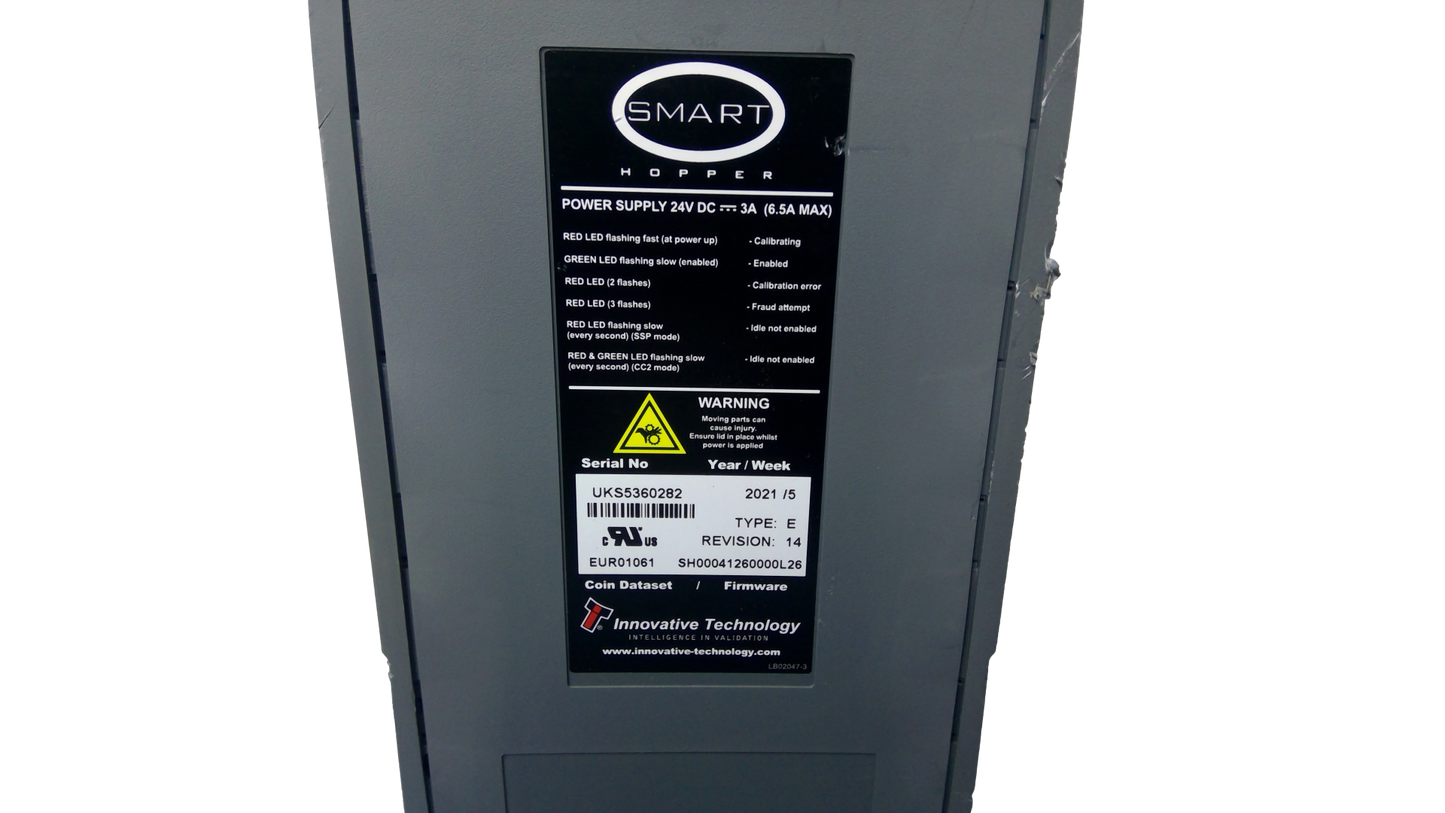 Innovative Technologies NCR Smart Coin System Type E Rev. 14