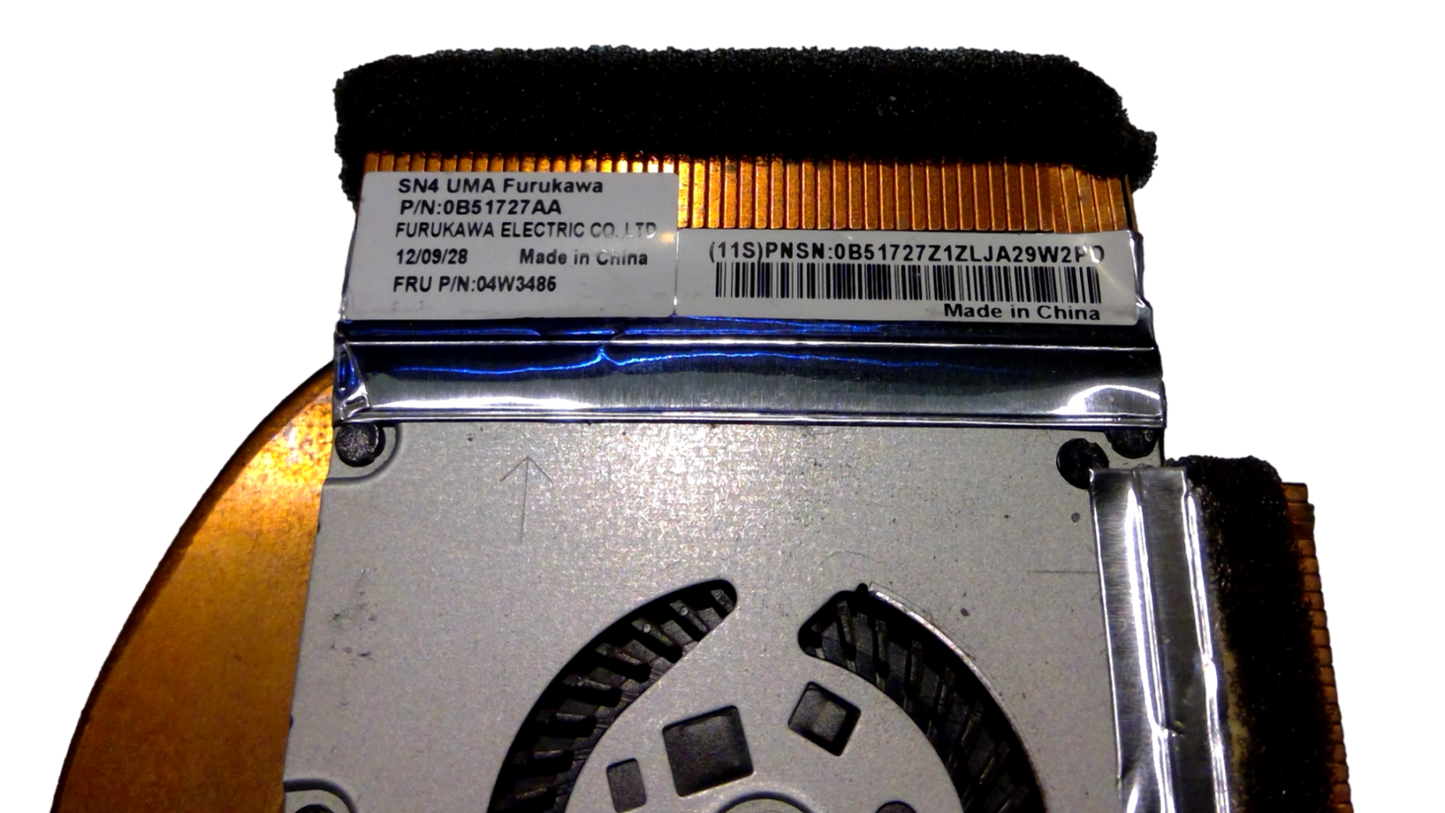 CPU Cooler Cooling Fan Heatsink for Lenovo ThinkPad T420S T430S UMA Integrated Graphics 04W1712 04W3485