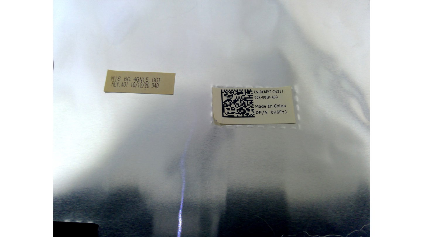 Dell OEM Latitude E5410 14.1' LCD Back Cover Lid Assembly K6FYJ