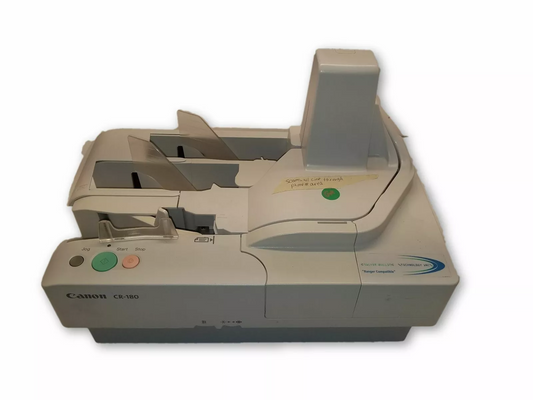 Canon CR 180 Image Formula Check Scanner M11046 High Speed Scanner & Endorser