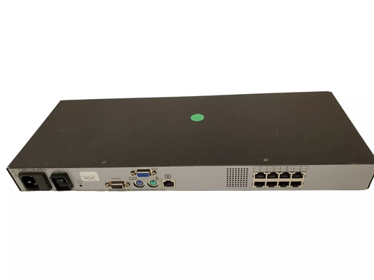 Dell 180AS F622J 8 Ports Cat5 KVM / Console Switch 520-376-513