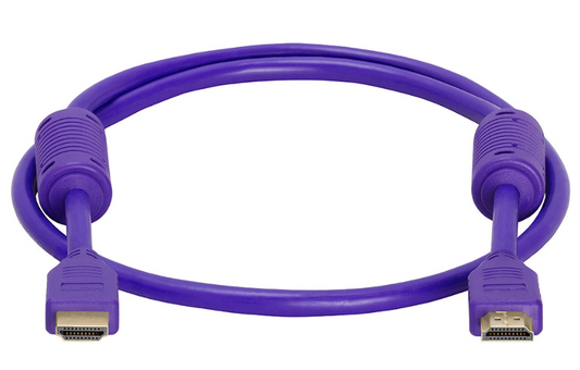 Monoprice 3 ft HDMI Cable Purple HH-28F-03-P PID:4022