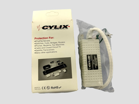 Cylix MTJ-C6 RJ45 Ethernet Surge Protector