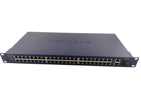 NetGear ProSafe FS750T2 48-Ports 10/100Mbps Smart Switch with 2 Gigabit Ports