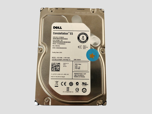 Seagate 2TB 7.2K SAS 3.5" Storage Server Hard Drive ST2000NM0001