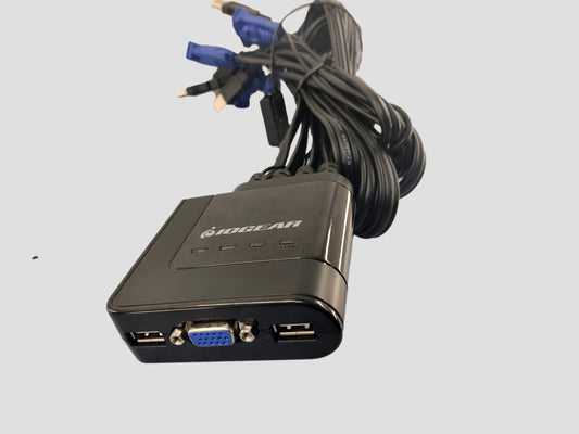 IOGEAR 4-Port VGA USB KVM Switch GCS24U