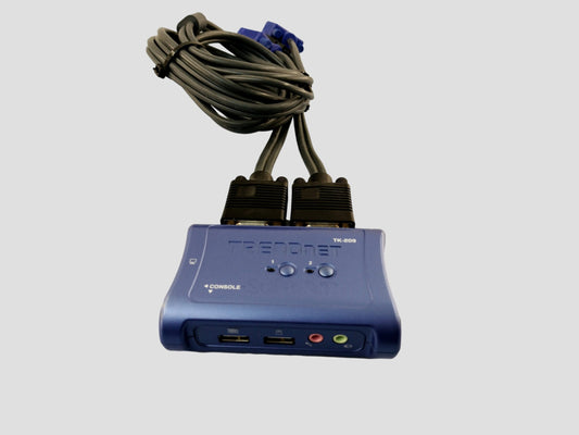 TRENDnet TK-209 2-Port KVM / Audio Switch PS/2