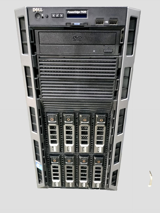 Dell Poweredge T420 2x E5-2430 2.5Ghz 64GB 8TB Hard Drives No OS