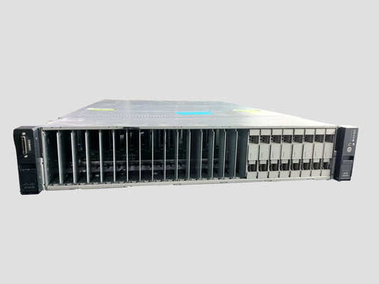 Cisco UCS C240 M3 2x E5-2680 16 Cores 2.70Ghz 96GB 2x PS 24 Bay Rack Server