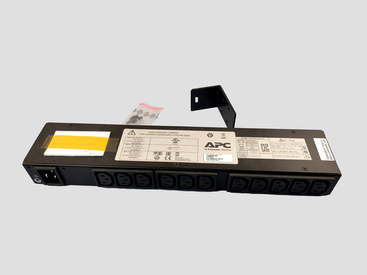 APC NetShelter Basic Rack PDU, 0U, 1PH, 3.3kW, 100-240V 20A or 200-240V 16A, 13 C13 outlets, C20 inlet
