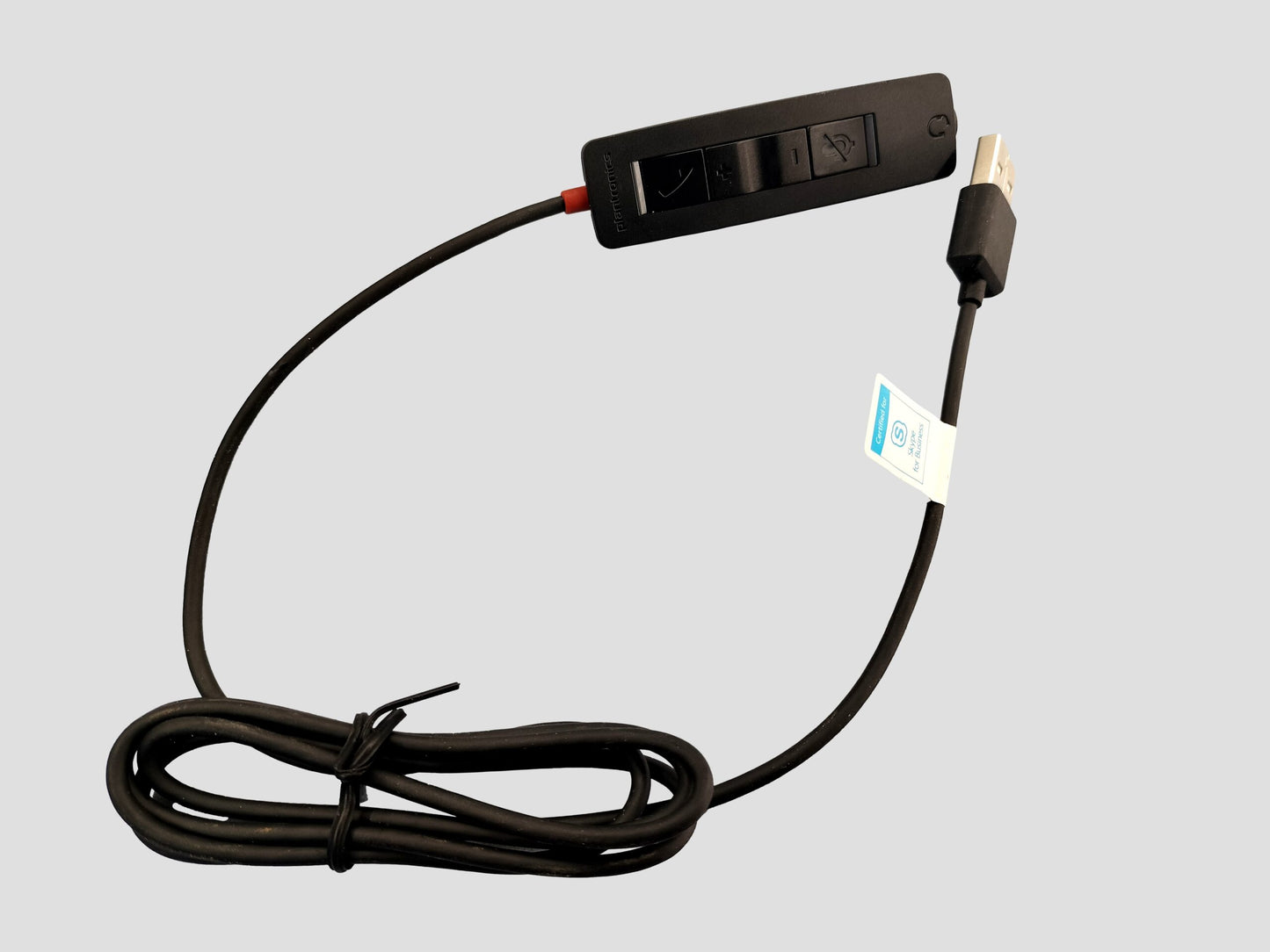 Plantronics Blackwire 300 DA Adaptor Stereo Headset 3.5mm to USB Adapter