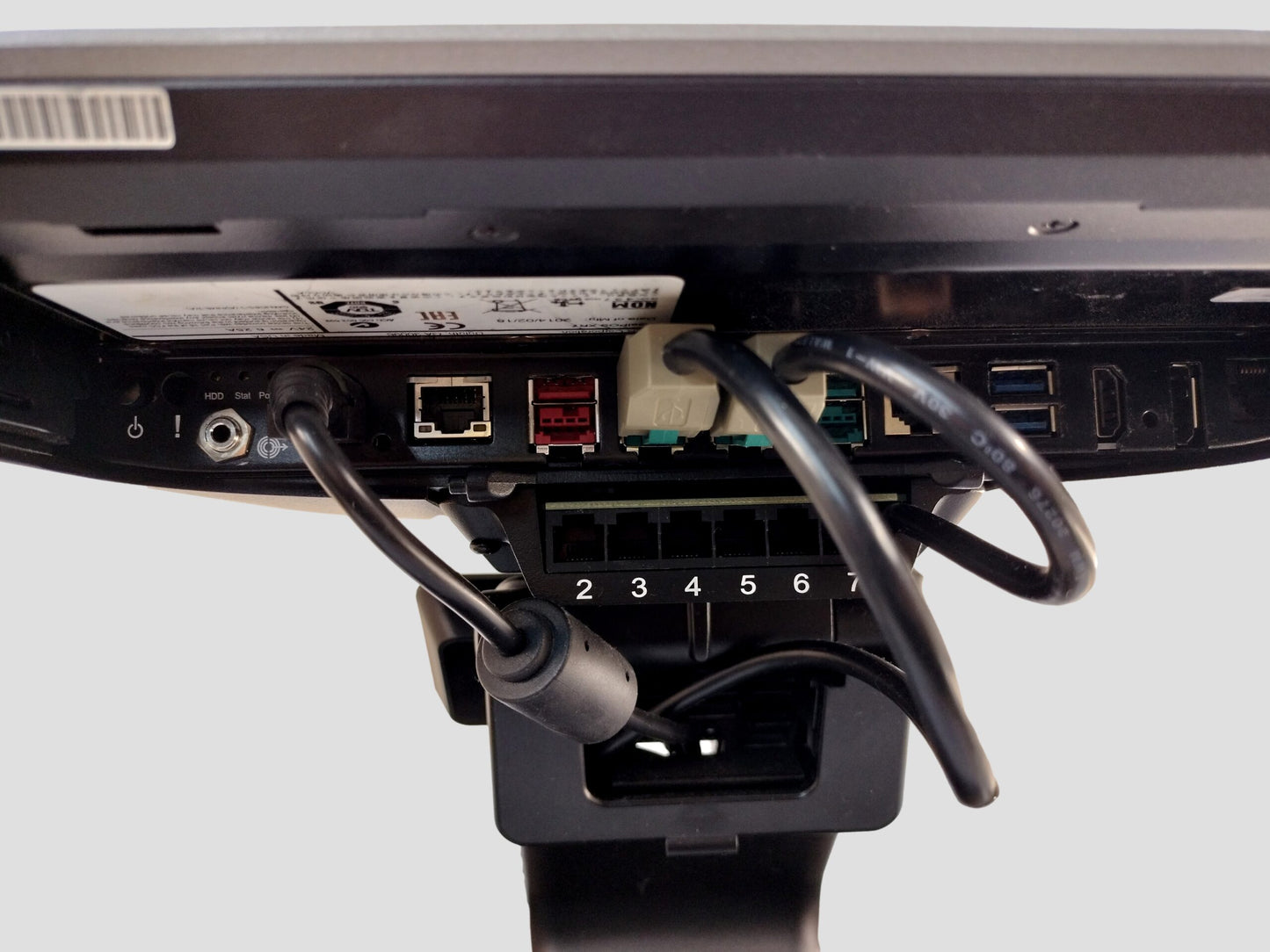 NCR RealPOS XR7 7702-1225-8801 i5 Touch Terminal w/ stand