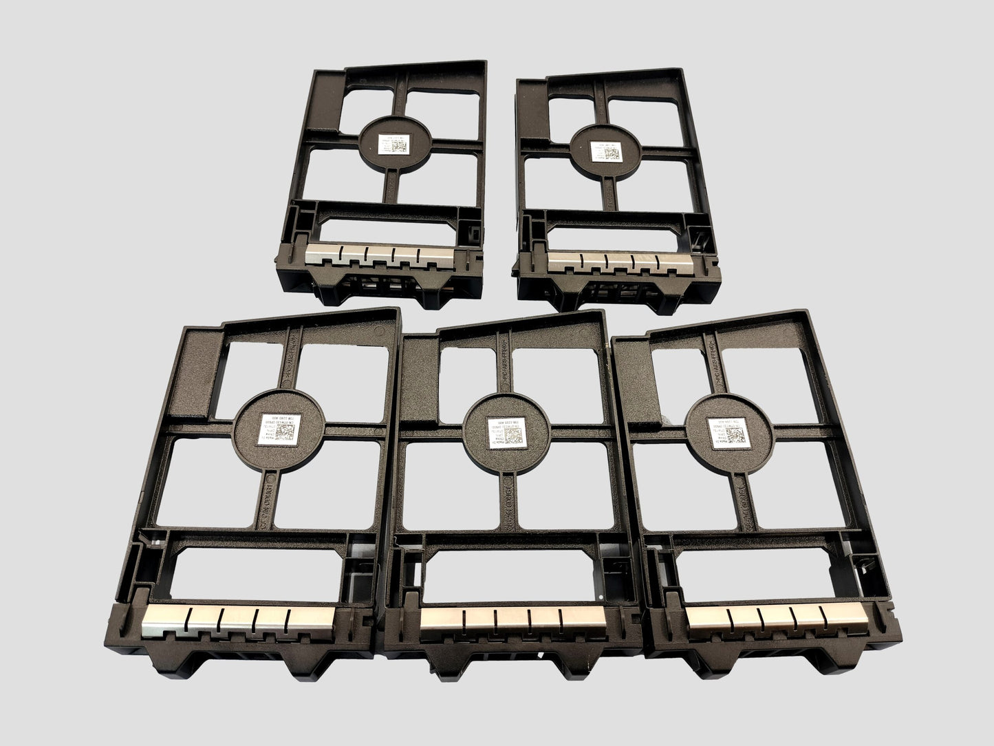 Lot of 5: DELL 2.5" SAS SATA HDD Blank Filler Caddy R-T-Serie 5PPFJ TWI3J