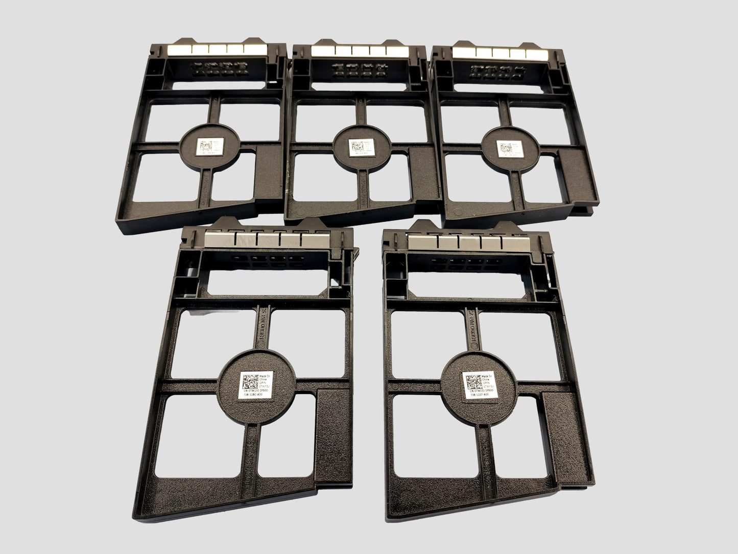 Lot of 5: DELL 2.5" SAS SATA HDD Blank Filler Caddy R-T-Serie 5PPFJ TWI3J