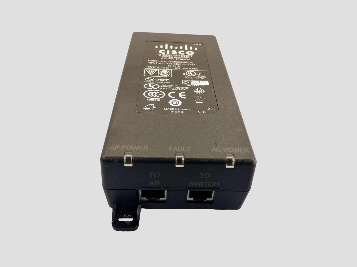 Cisco POE Injector AIR-PWRINJ4 56V 0.55A POE30U-560(G)