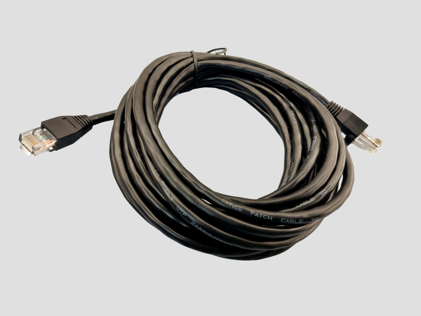 New NCR/Radiant 497-0483258 15' Cat 5e Patch Cable Black
