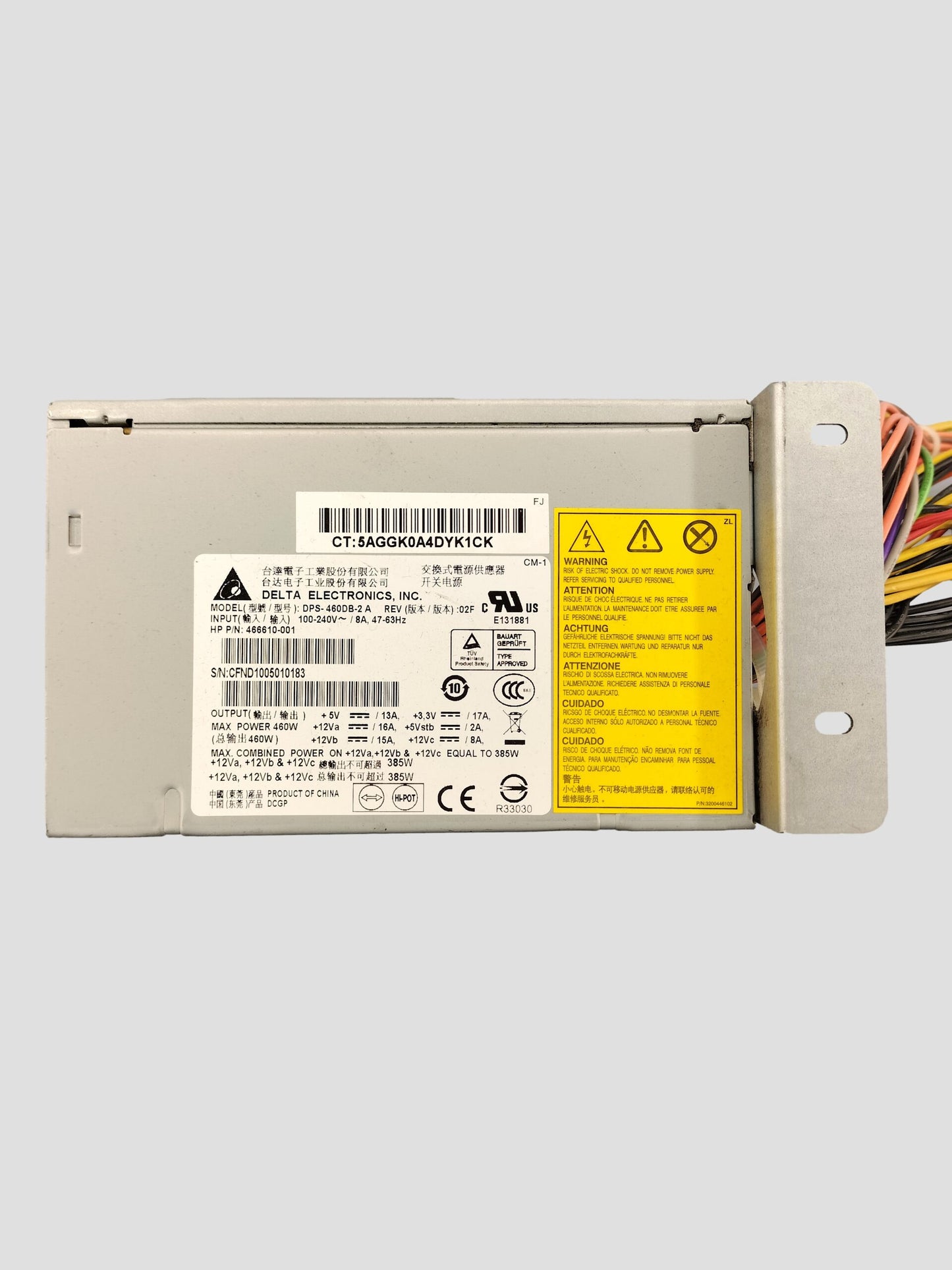 Delta Electronics DPS-460DB-2 Power Supply