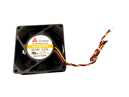 Y.S. Tech FD128032HB DC12V 0.37A 80mm 3-Pin Computer Cooling Fan