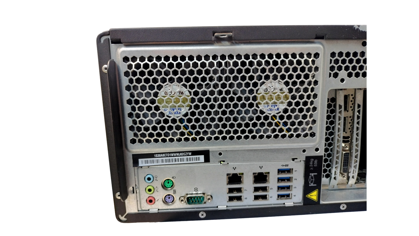 Lenovo Thinkstation P700 2x Xeon E5-2637 40GB 256GD SSD 1TB HDD Win 11