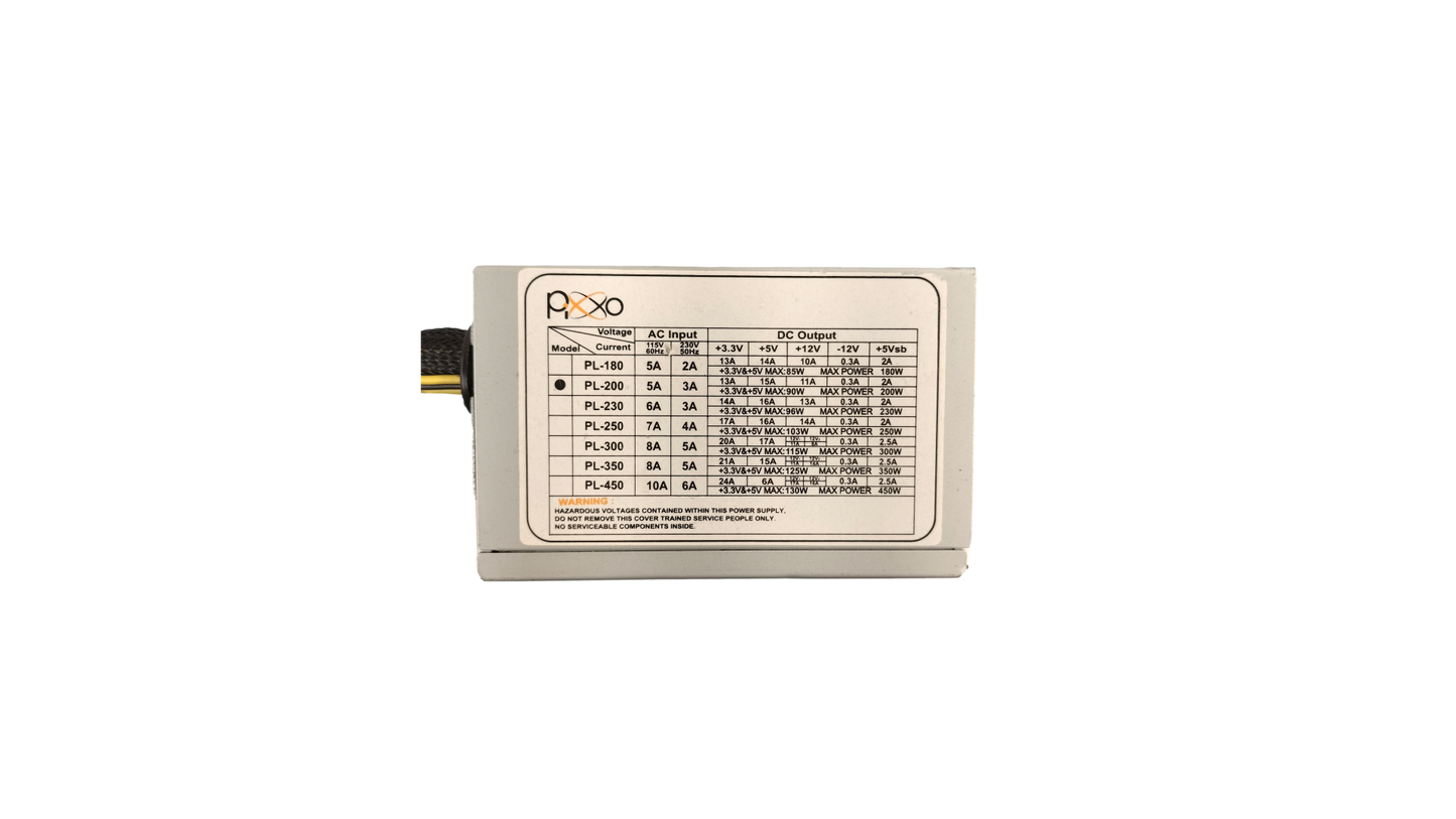 Pixxo PL-200 PL200ROF 200W Desktop Power Supply