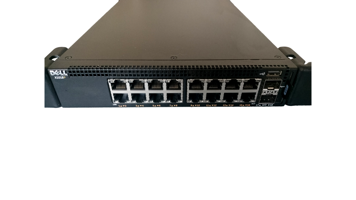 Dell X1018 16-Port Gigabit Smart Managed Network Switch