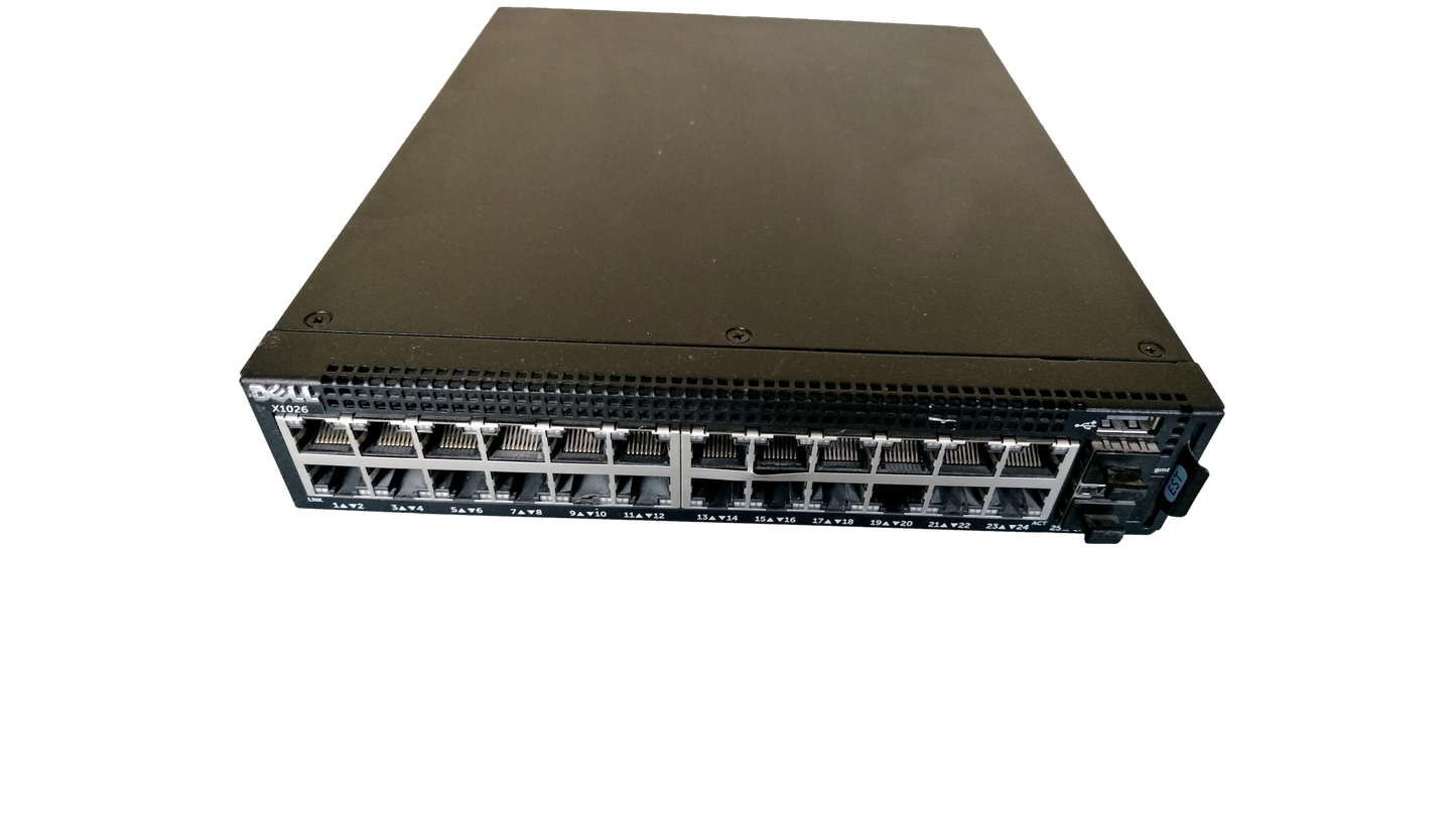 Dell X1026 24-Port 2xSFP Gigabit Managed Ethernet Network Switch