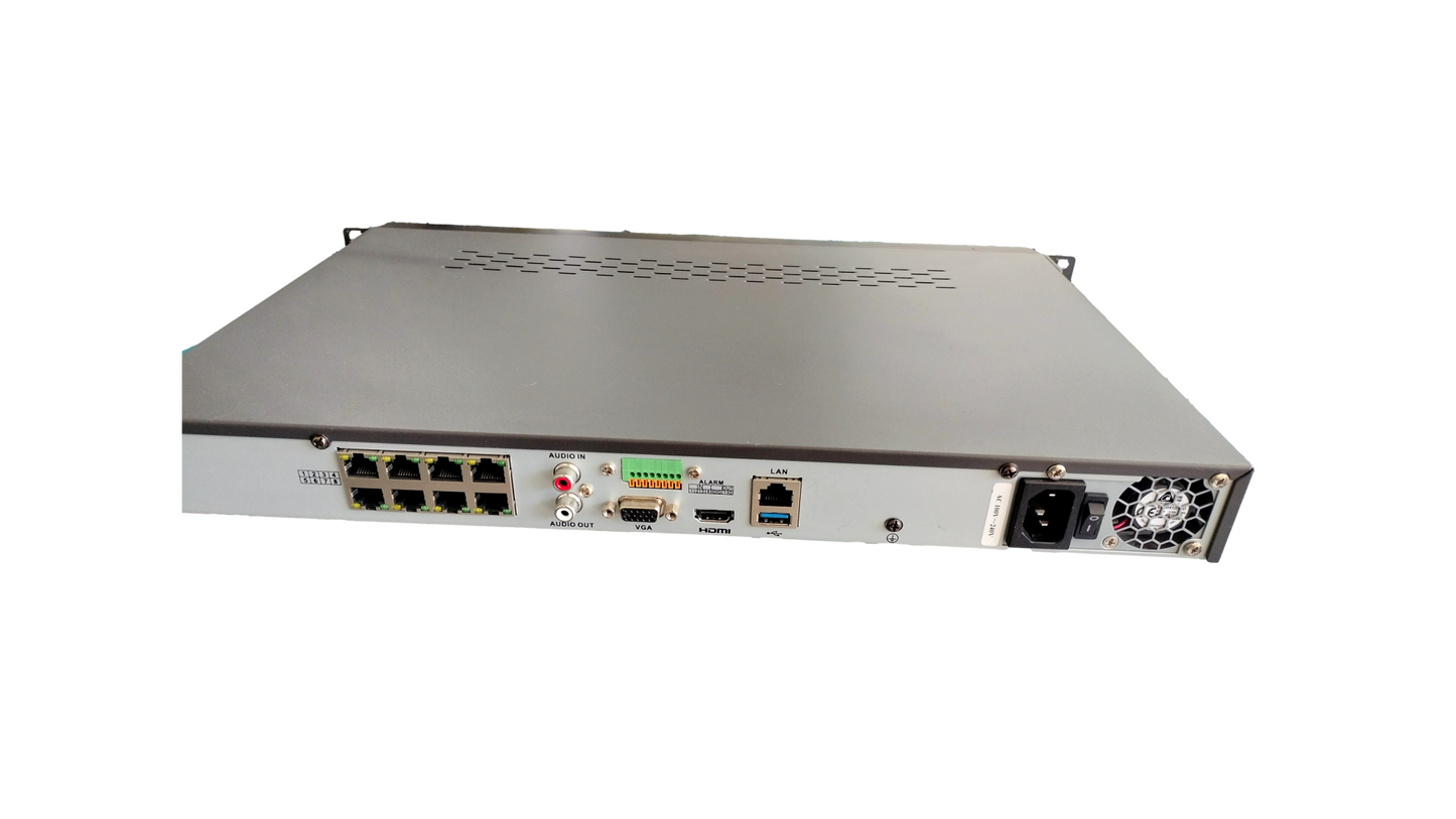 Hikvision DS-7608NI-E2/8P 8-Channels PoE Network Video Recorder 2x 2TB