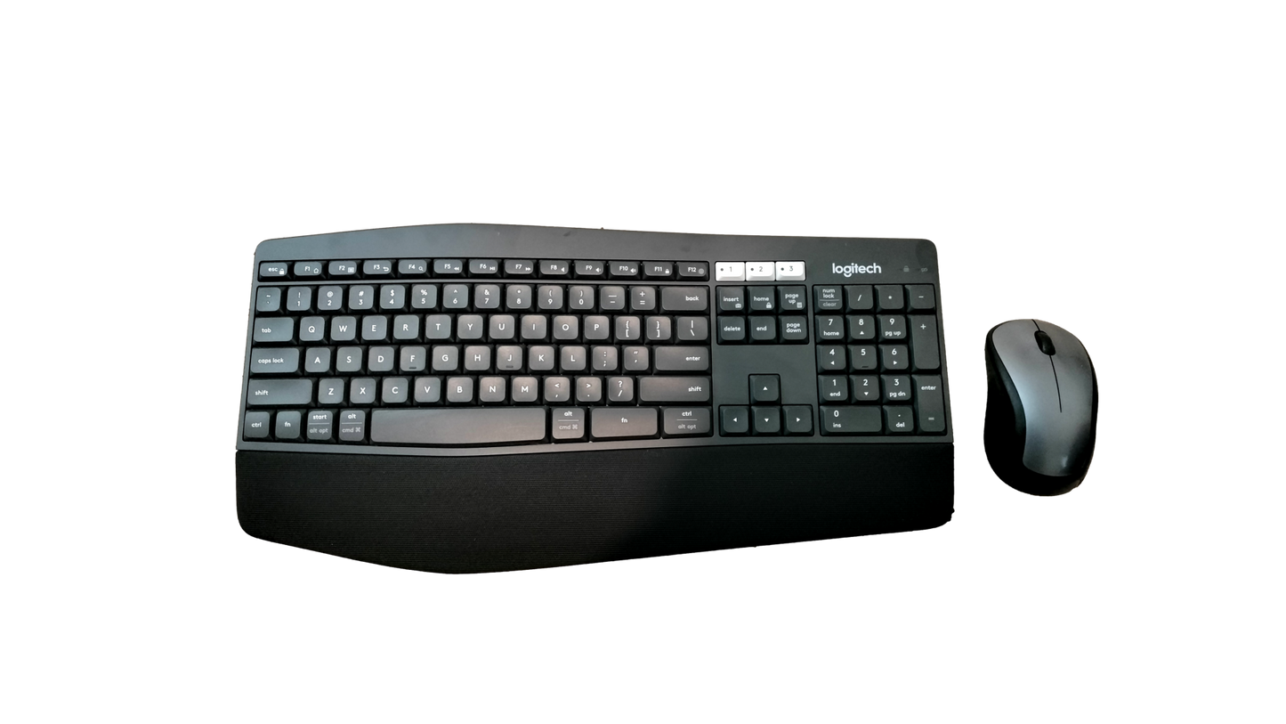Logitech K850 Wireless Keyboard Unifying Receiver and M310 Mouse