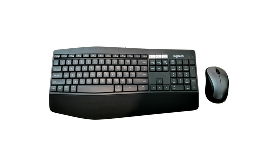 Logitech K850 Wireless Keyboard Unifying Receiver and M310 Mouse