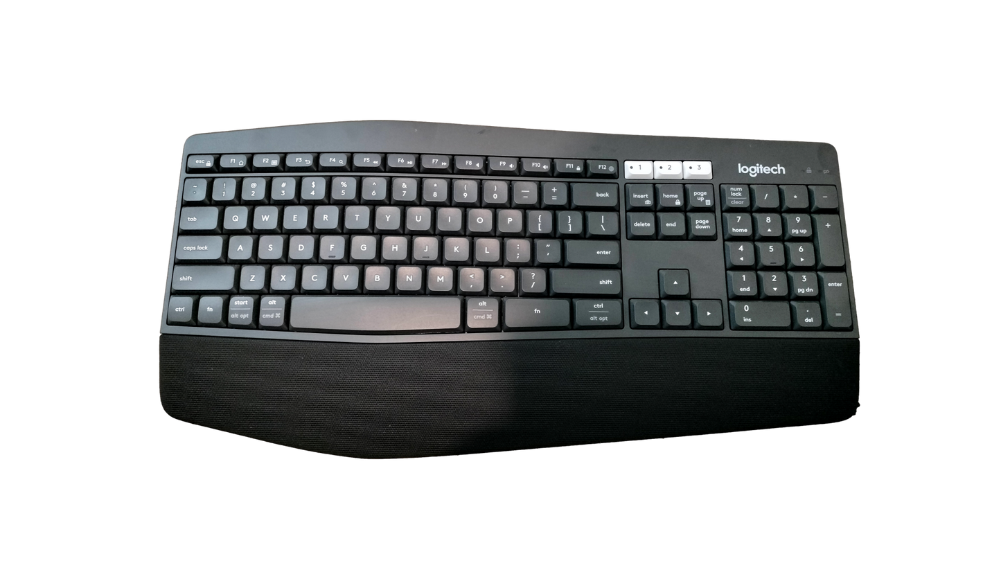 Logitech K850 Wireless Keyboard Unifying Receiver and M310 Mouse