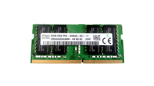 SK Hynix 32GB 2Rx8 PC4-3200AA DDR4-3200 Desktop Ram Memory HMAA4GS6AJR8N-XN