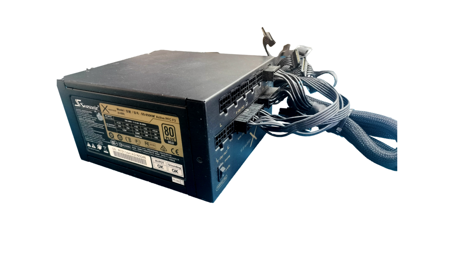 Seasonic X-850 SS-850KM Active PFC F3 850W 80 Plus Gold Power Supply