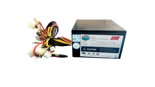 Cooler Master 500W ATX ATX12V Power Supply RP-500-PCAR W/O PFC