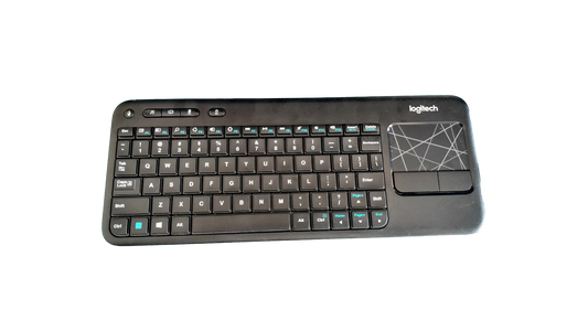 Logitech K400r Black Wireless Keyboard with Touchpad & USB Receiver