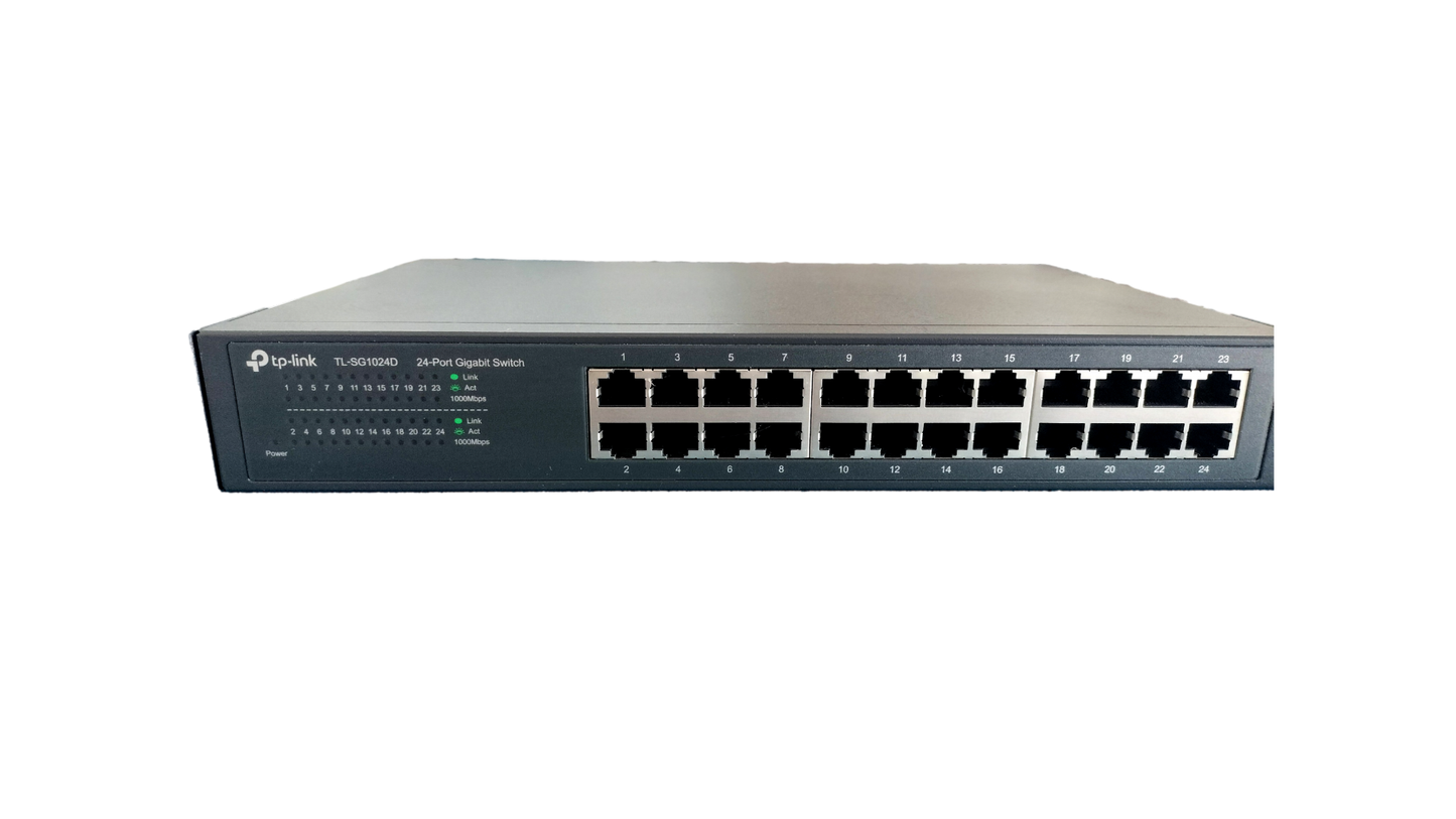 TP-LINK TL-SG1024D 24-Ports Rack-mountable