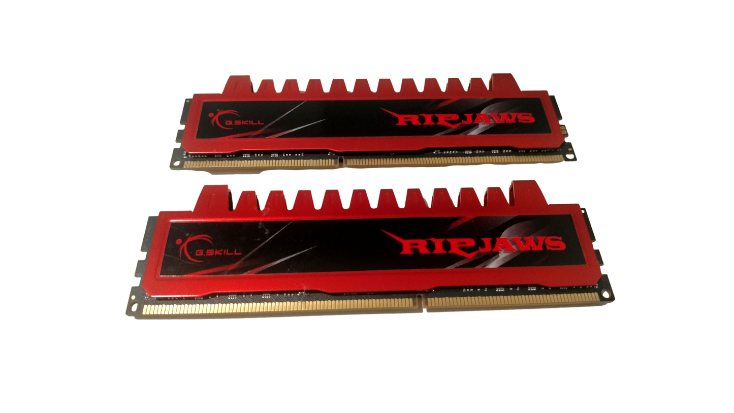 G.SKILL Ripjaws 8GB (2x4GB) DDR3-1600 PC3-12800 Desktop RAM F3-12800CL9D-8GBRL